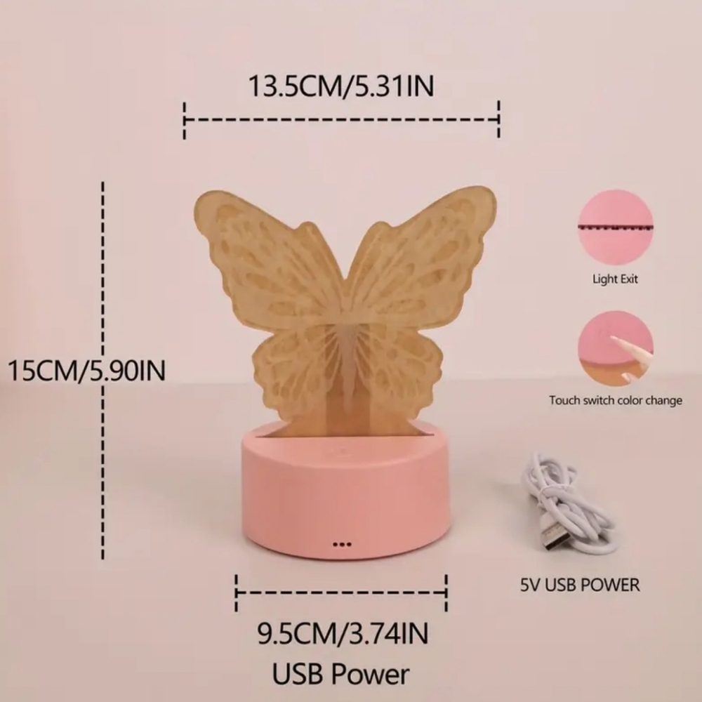 Butterfly Color Changing Light - Picture 10 of 10